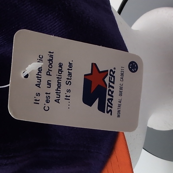 Starter| NWT Vintage NBA The Phoenix Suns Purple Sports Cap Snap Back Green Brim - Picture 7 of 11